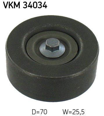 Obrázok Vratná/vodiaca kladka rebrovaného klinového remeňa SKF  VKM34034
